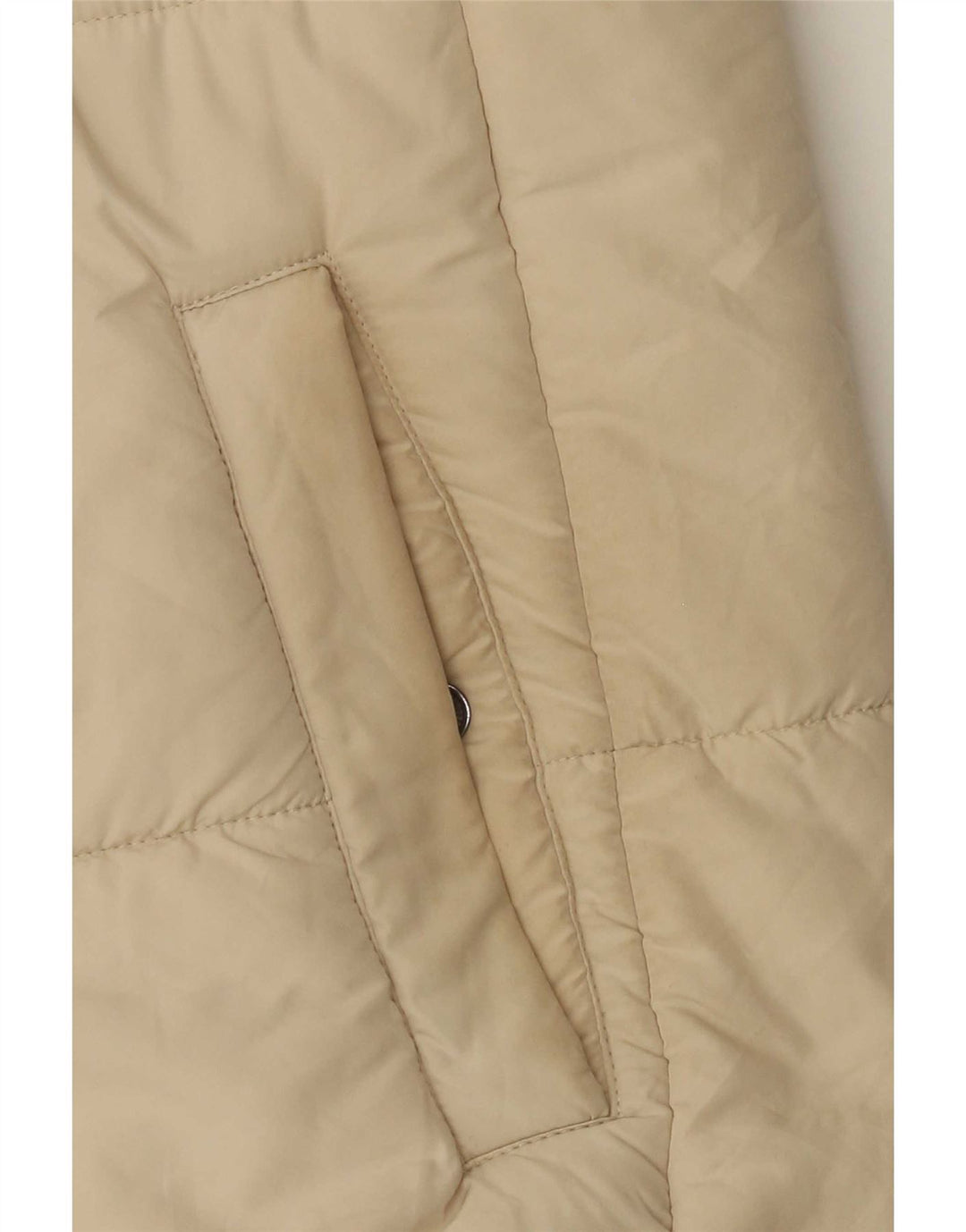 Jachetă căptușită cu glugă pentru femei Marks & Spencer UK 12 Medium Off White