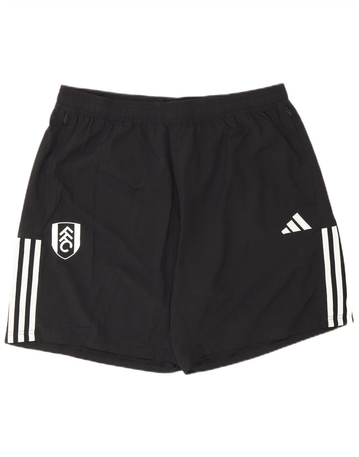 Pantaloni scurți sport grafic pentru bărbați Adidas XL poliester negru