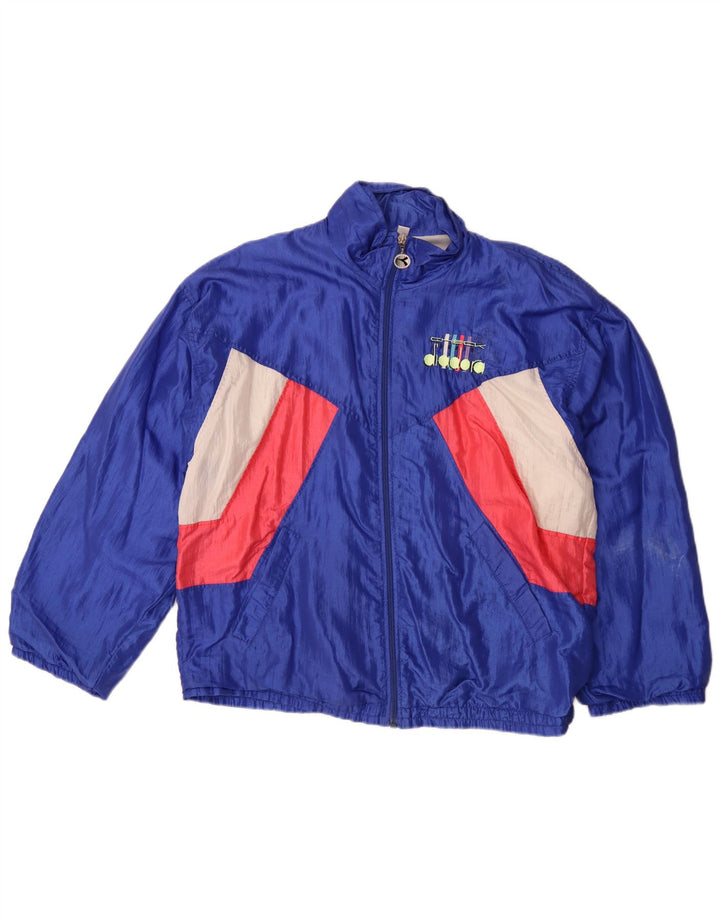 Jachetă de trening pentru bărbați Diadora, mare, albastru, color block