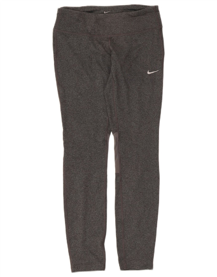 Leggings Dri Fit NIKE pentru femei UK 10 mici, gri pete