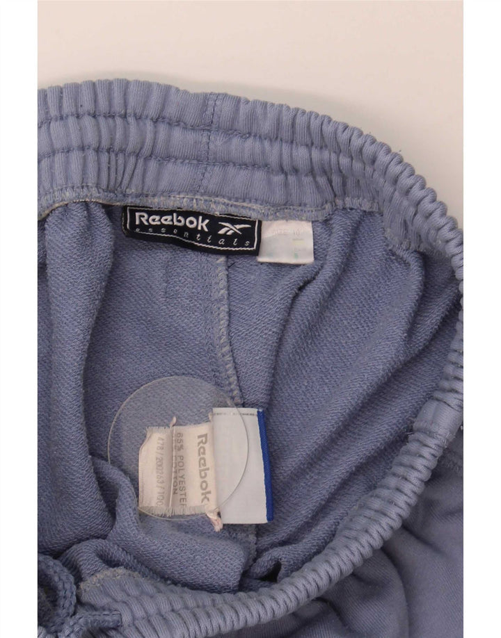 Pantaloni scurti sport Reebok pentru femei UK 10 Small Blue Poliester