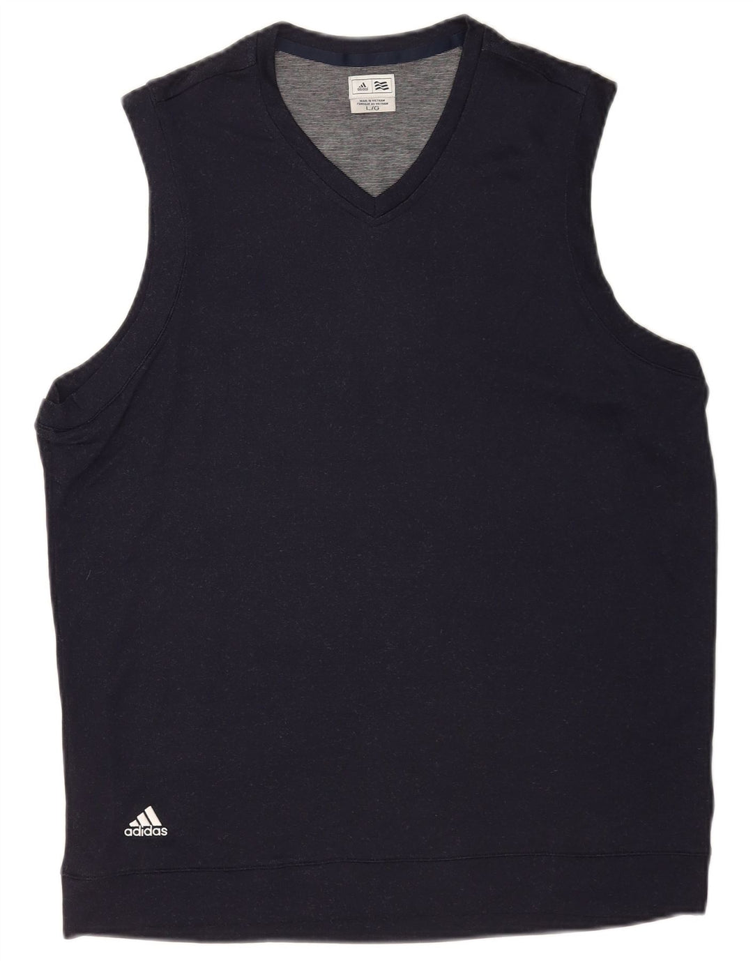 Vesta pentru bărbați Adidas Tank Top mare nailon bleumarin