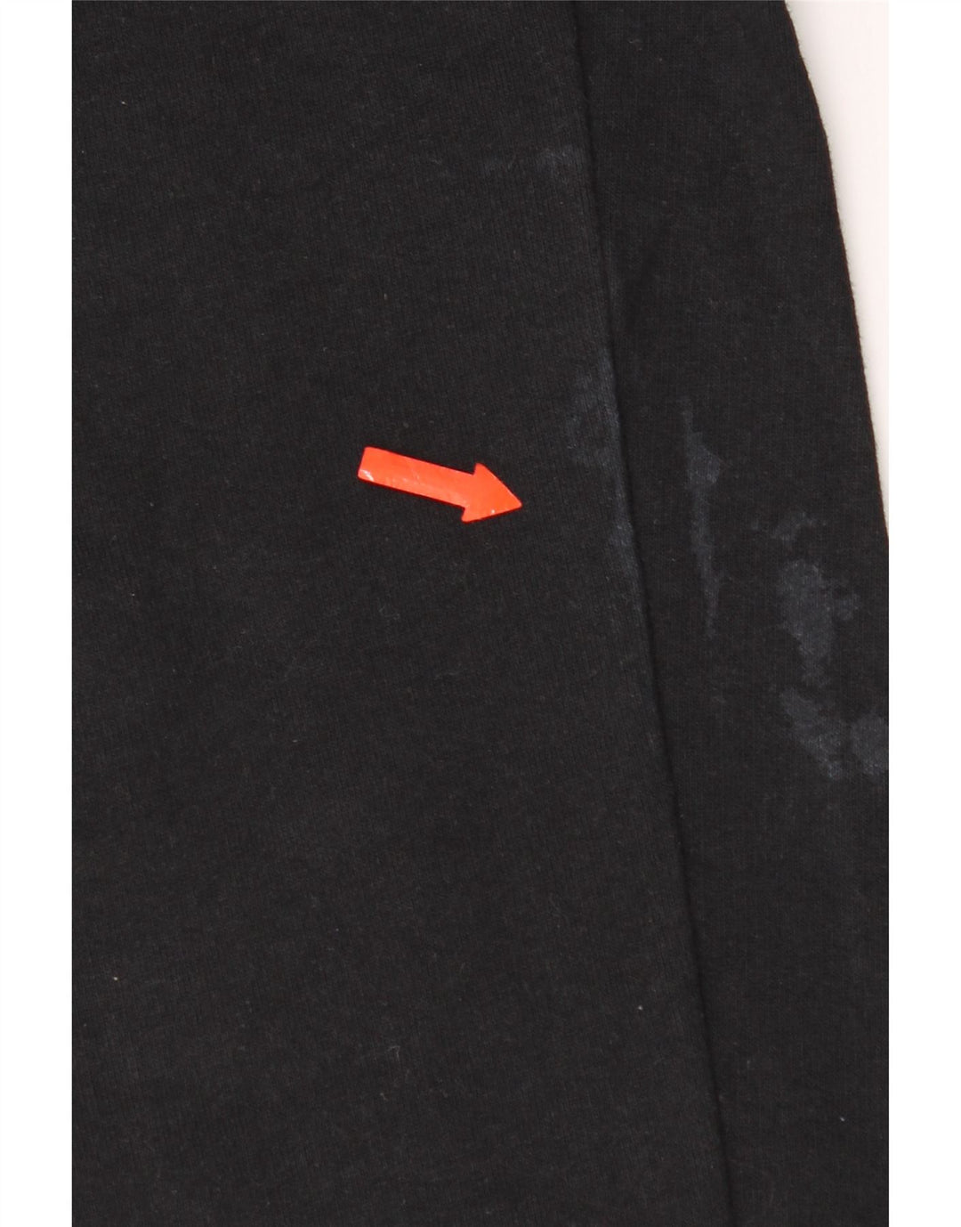 Pantaloni de trening Kappa pentru bărbați, bumbac mediu negru