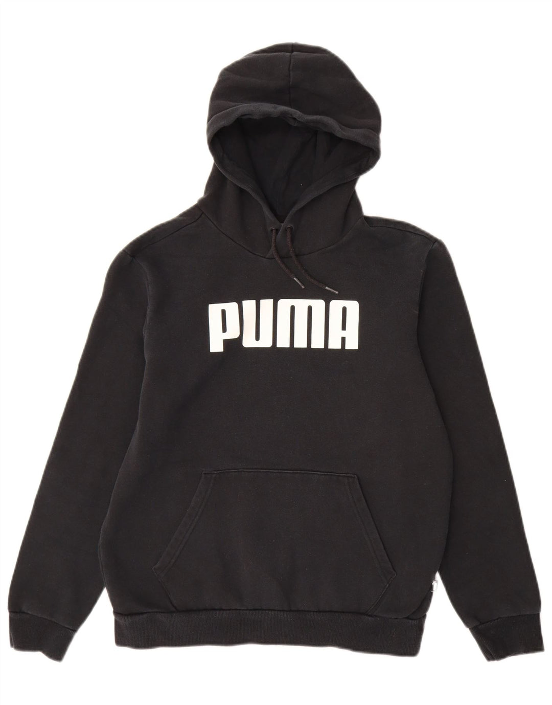 Pulover pentru bărbați PUMA Graphic Hoodie Jumper mic, negru, bumbac