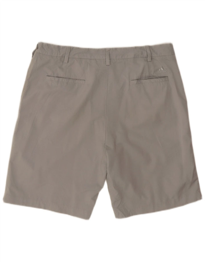 Pantaloni scurți chino pentru bărbați Adidas W38 XL poliester gri