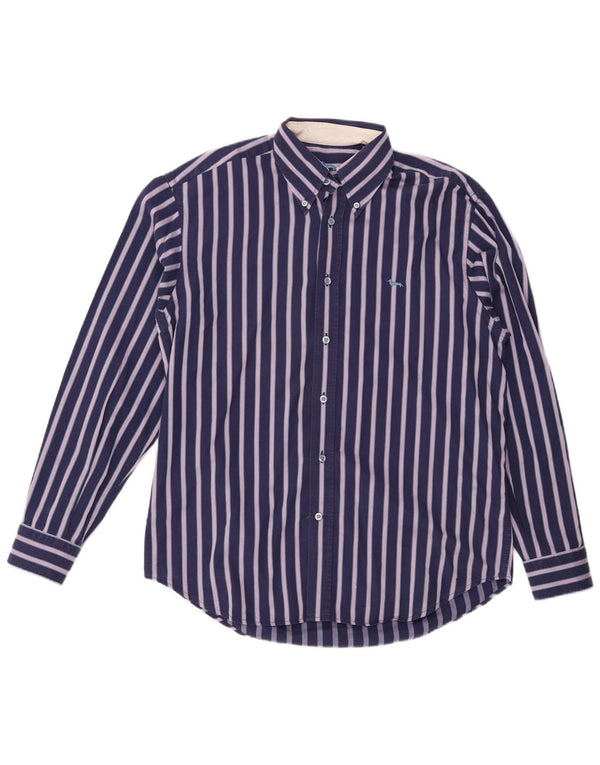 Cămașă pentru bărbați Harmont & Blaine XL bleumarin cu dungi