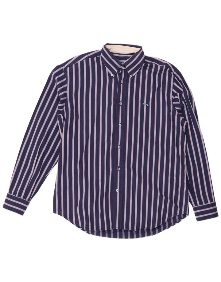 Cămașă pentru bărbați Harmont & Blaine XL bleumarin cu dungi