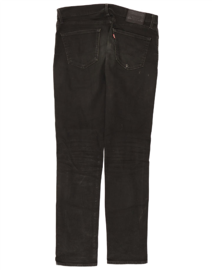 Blugi slim pentru bărbați Levi's W34 L34 bumbac negru