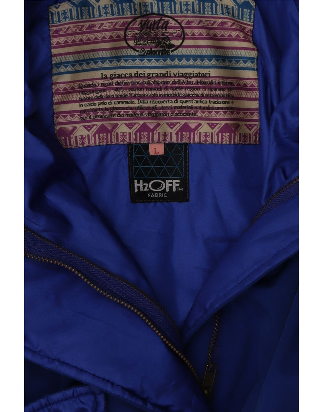 DOLOMITE Womens Ski Jacket UK 16 Large Blue