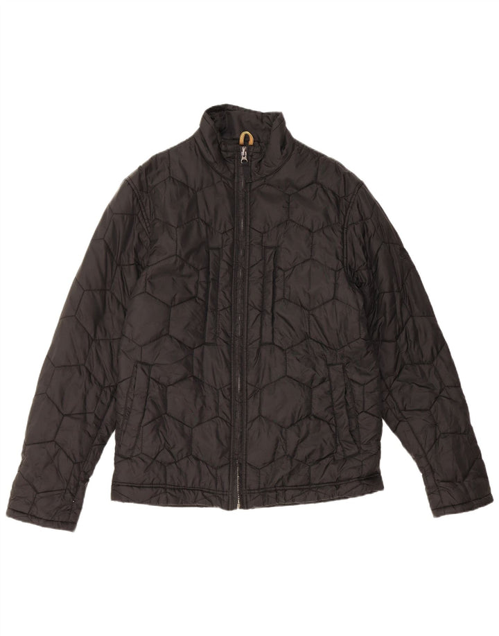 Gilet căptușit pentru bărbați Timberland UK 38 Medium Black Nylon