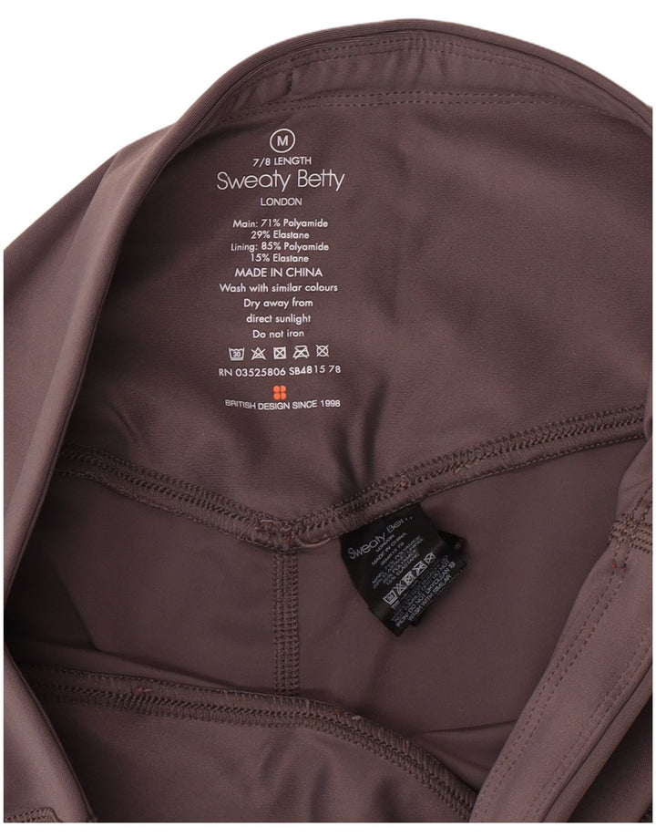 SWEATY BETTY Leggings London pentru femei UK 12 Medium Gri Poliamidă