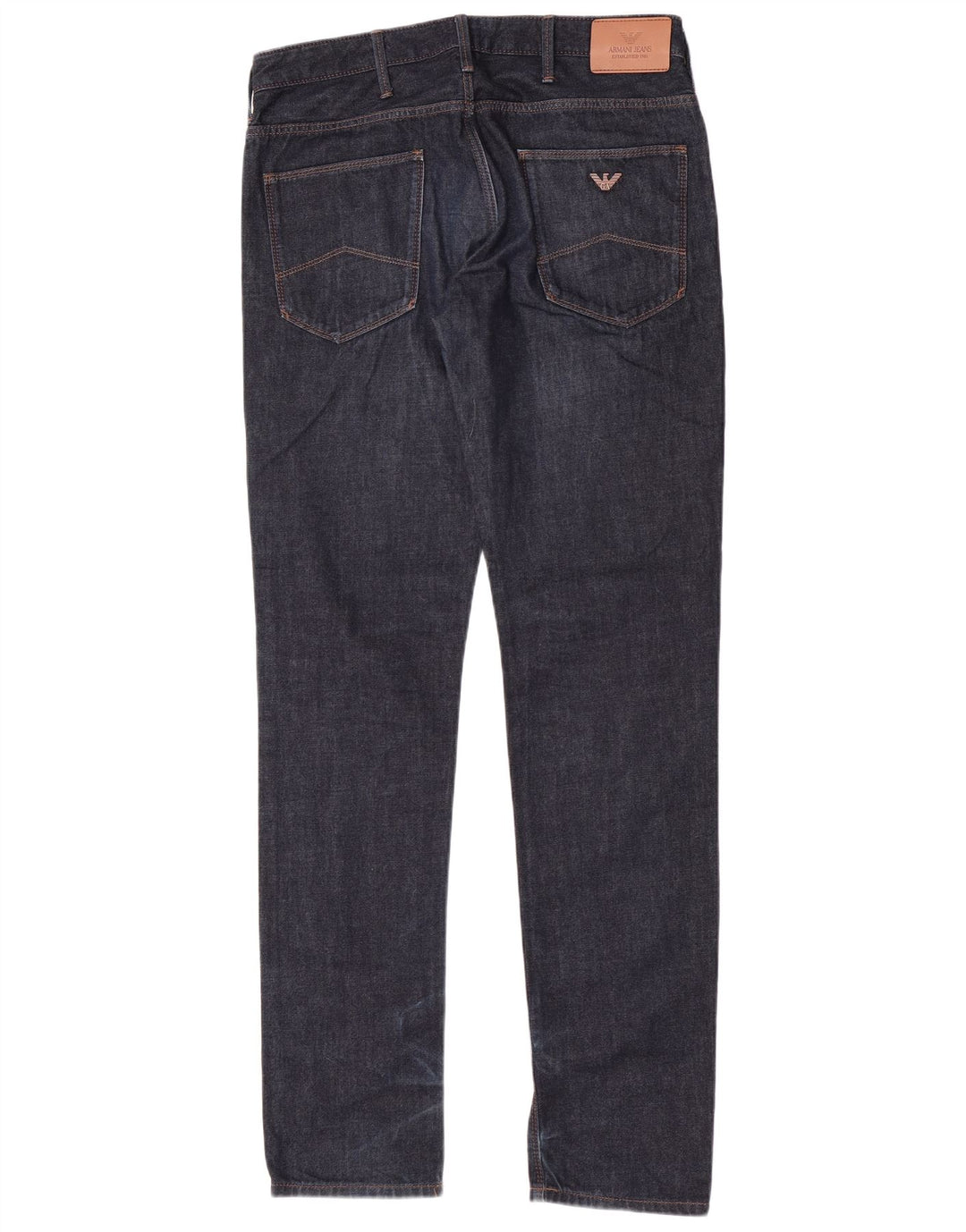 Blugi slim pentru bărbați Armani W31 L33 bumbac bleumarin