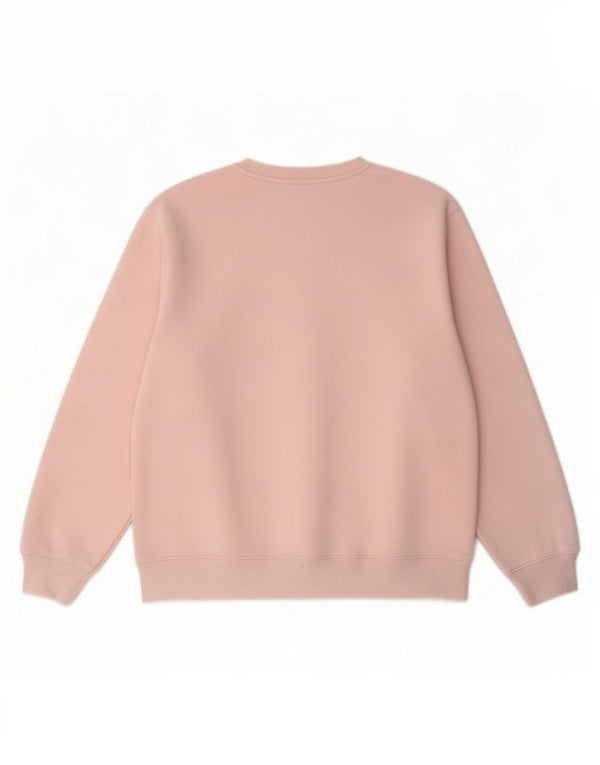 Pulover cu grafic pentru femei Tommy Hilfiger, UK 18 XL, bumbac roz