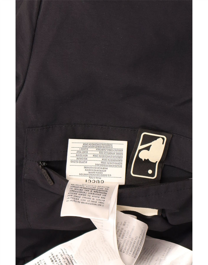 Palton captusat cu glugă Gucci pentru bărbați IT 46 Poliamidă mare neagră