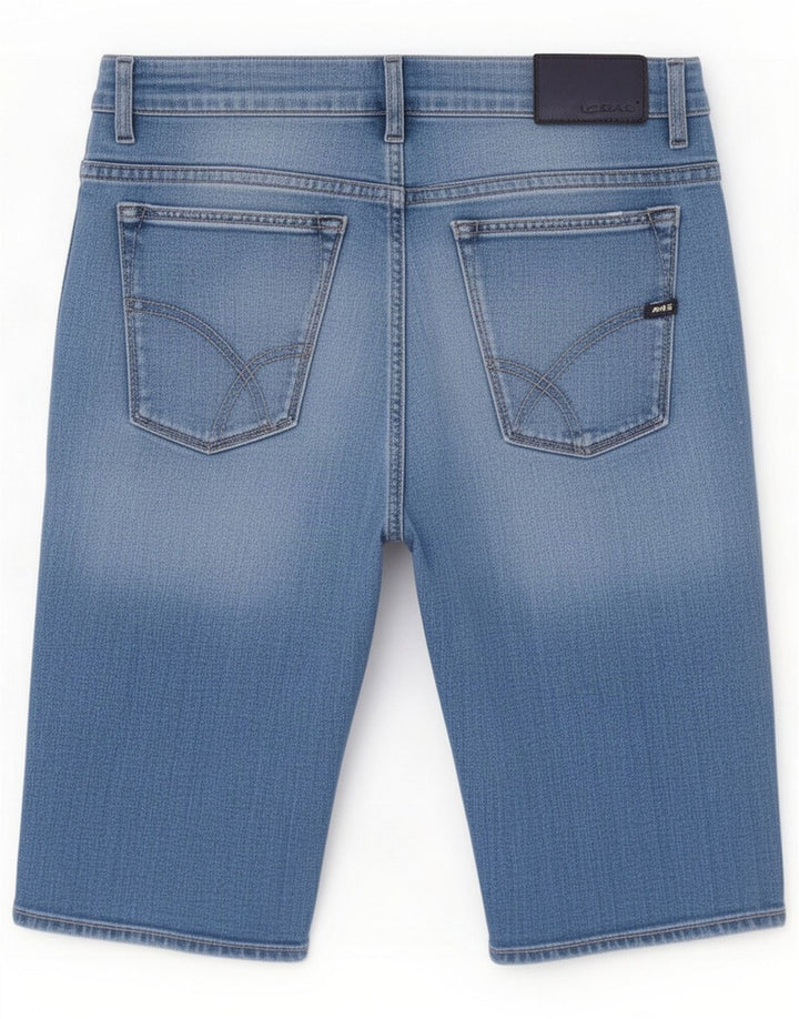 Gas Pantaloni scurți din denim pentru bărbați Medium W32 Blue Bumbac