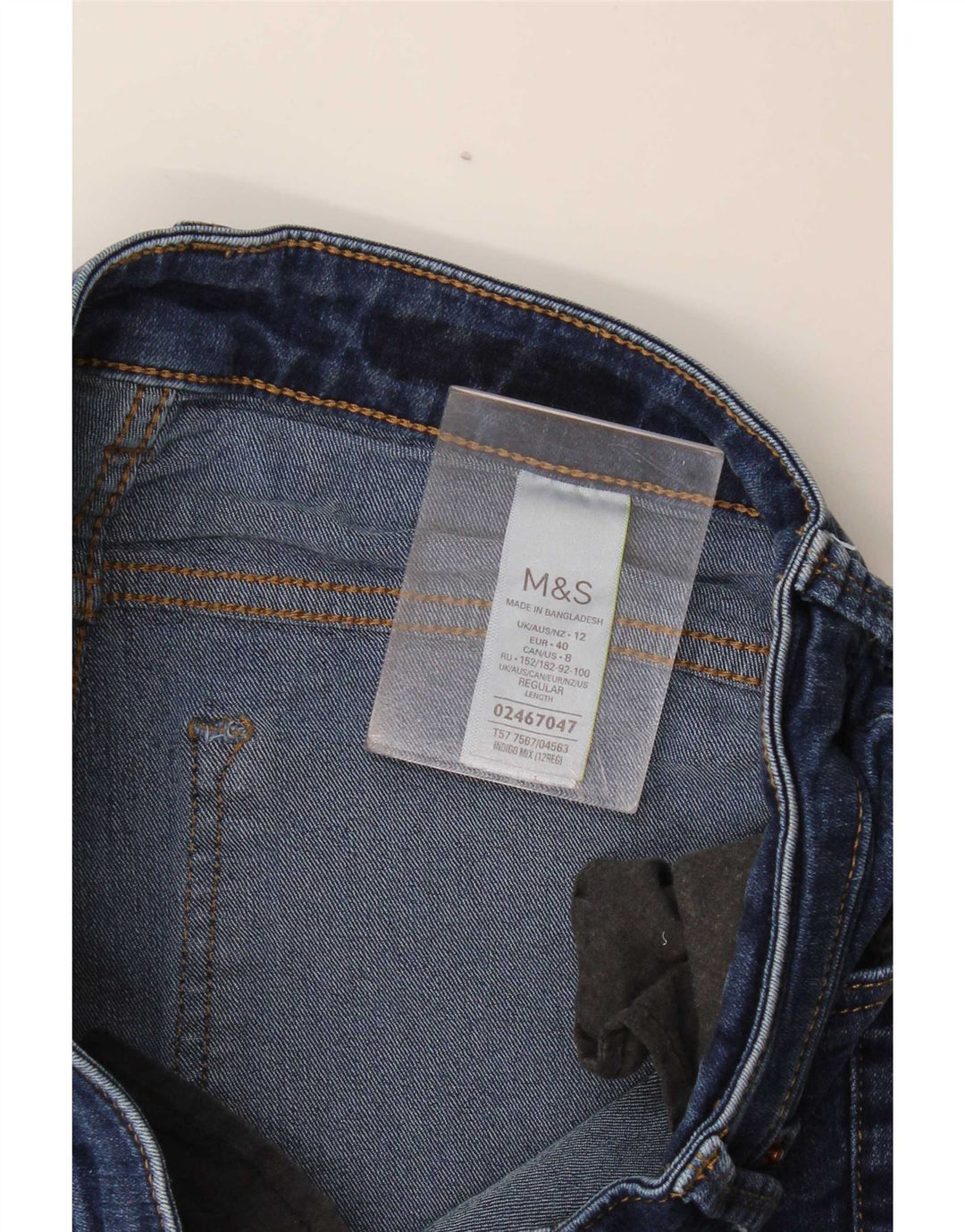 Marks & Spencer Blugi pentru femei Rose Bootcut UK 12 Medium W32 L29 Bumbac albastru