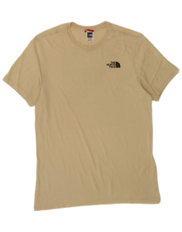 Tricou grafic pentru bărbați The North Face Top Medium Beige Bumbac
