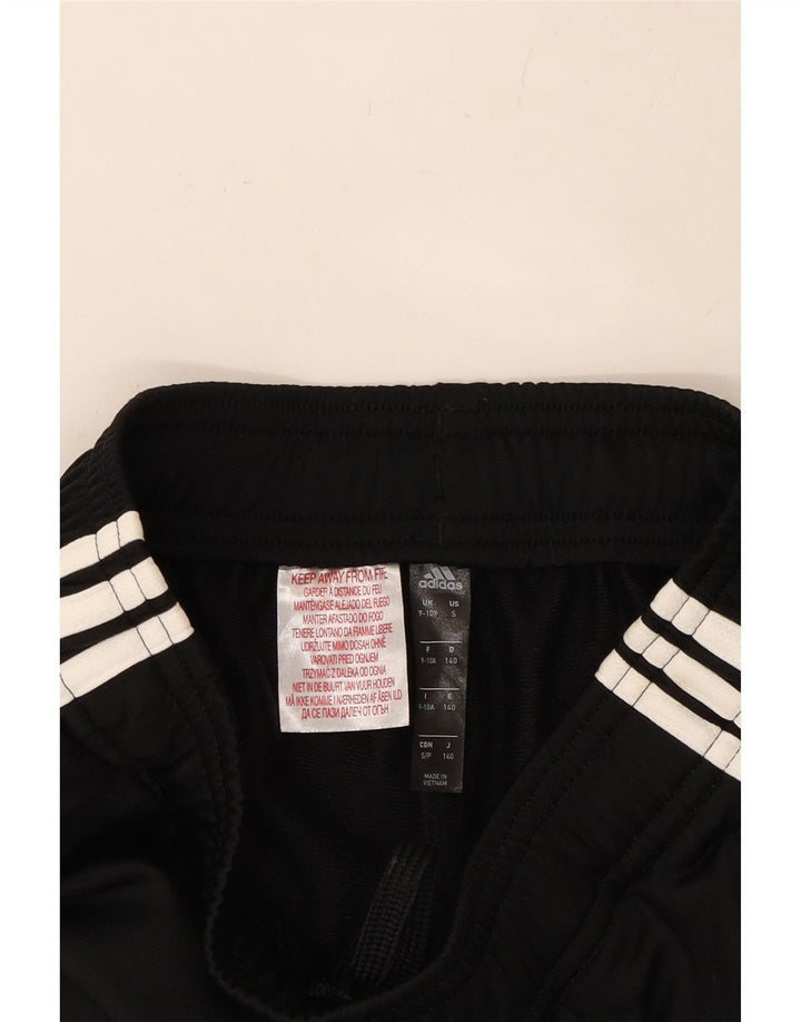 ADIDAS Boys Aeroready Tracksuit Trousers 9-10 Years  Black Polyester