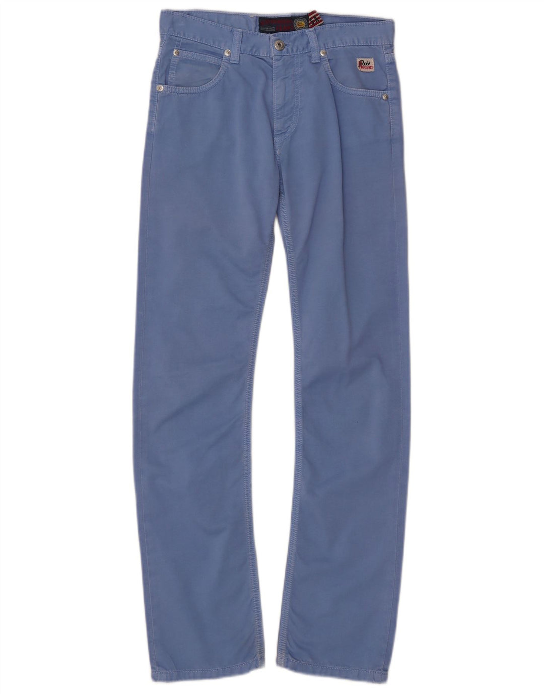 ROY ROGERS Pantaloni casual subțiri Seven Bell pentru băieți 11-12 ani W27 L29 Albastru