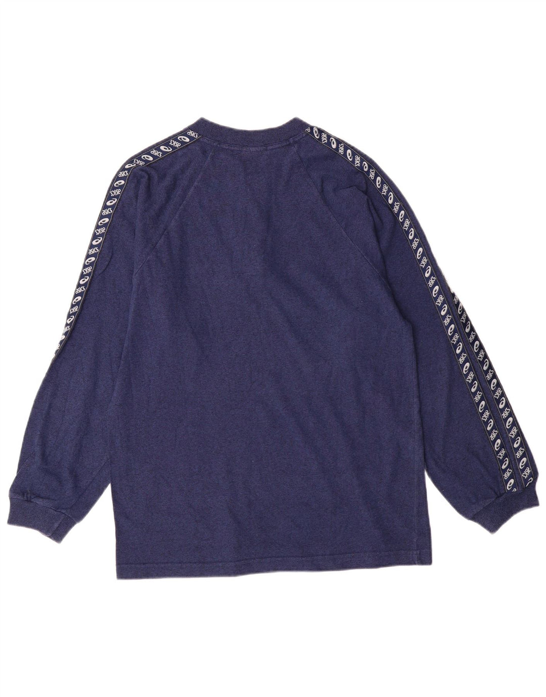 Asics Top pentru bărbați cu mânecă lungă, mediu, bleumarin, bumbac