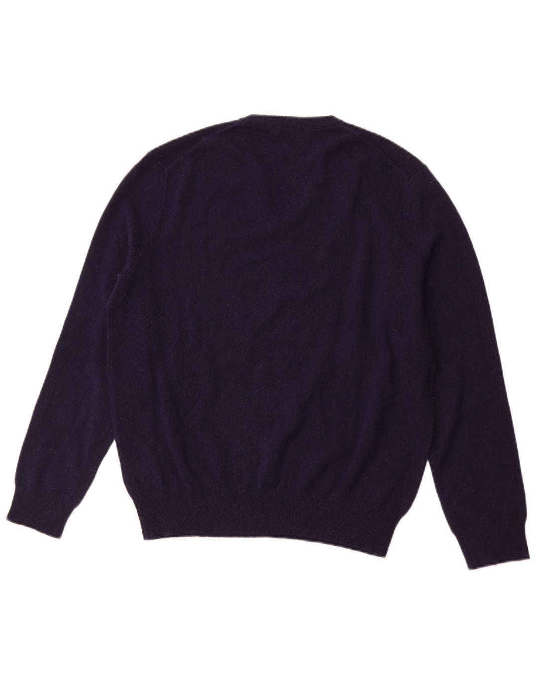 POLO RALPH LAUREN Pulover cu decolteu în V pentru bărbați, lână merinos, albastru, mediu