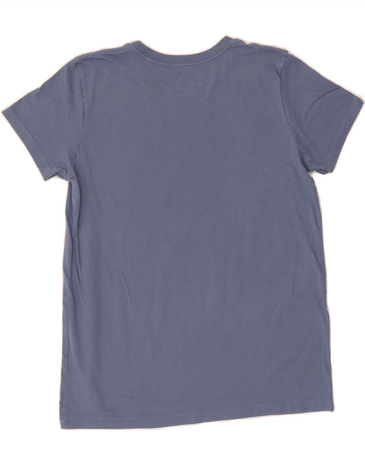 UNDER ARMOUR Mens Graphic T-Shirt Top Small Blue Vintage Under Armour and Second-Hand Under Armour from Messina Hembry 