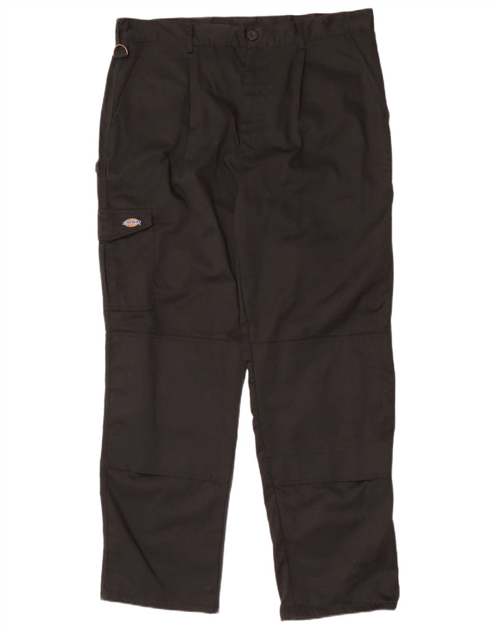 Pantaloni cargo drepti pentru bărbați Dickies Redhawk L40 L33 Poliester negru