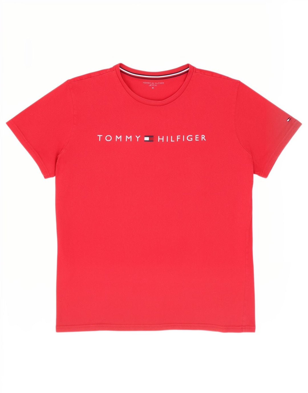 Tricou grafic pentru bărbați Tommy Hilfiger Top XL Roșu