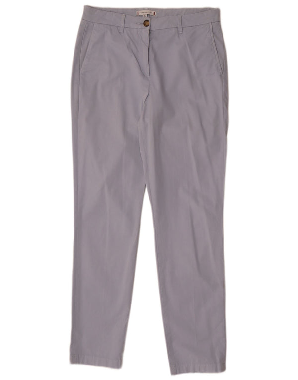 Pantaloni chino slim pentru femei Tommy Hilfiger UK 8 Small W30 L29 Bumbac albastru