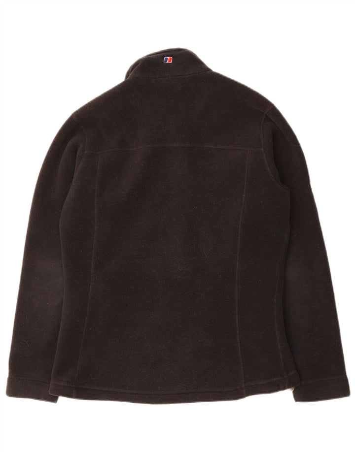 Jachetă polară supradimensionată pentru femei BERGHAUS UK 10 Poliester negru mic