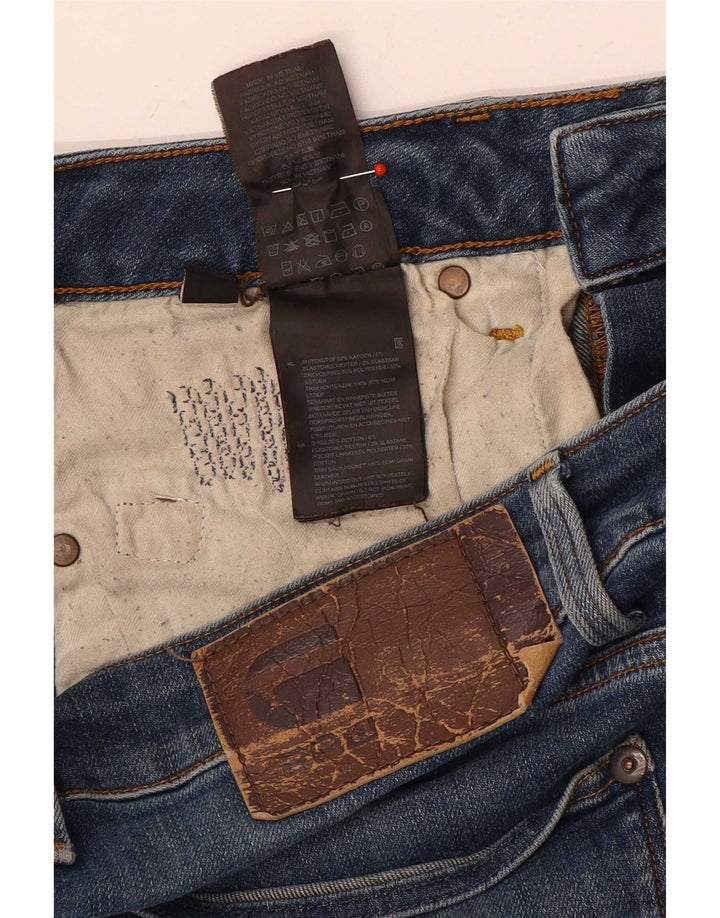 G-Star Blugi Distressed drepte pentru bărbați W30 L34 Bumbac albastru