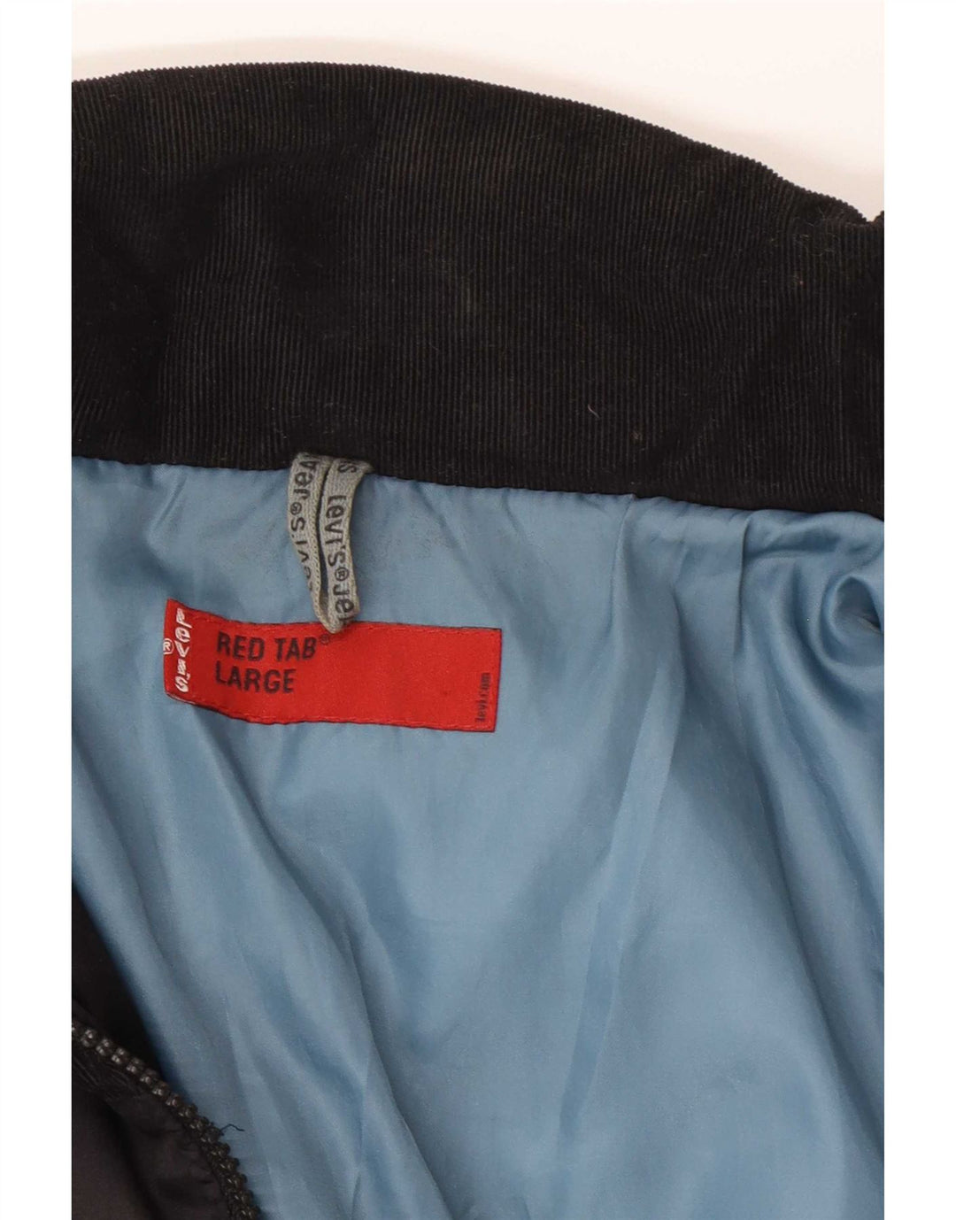 Jachetă bomber căptușită pentru femei Levi's UK 16, mare, negru, poliester