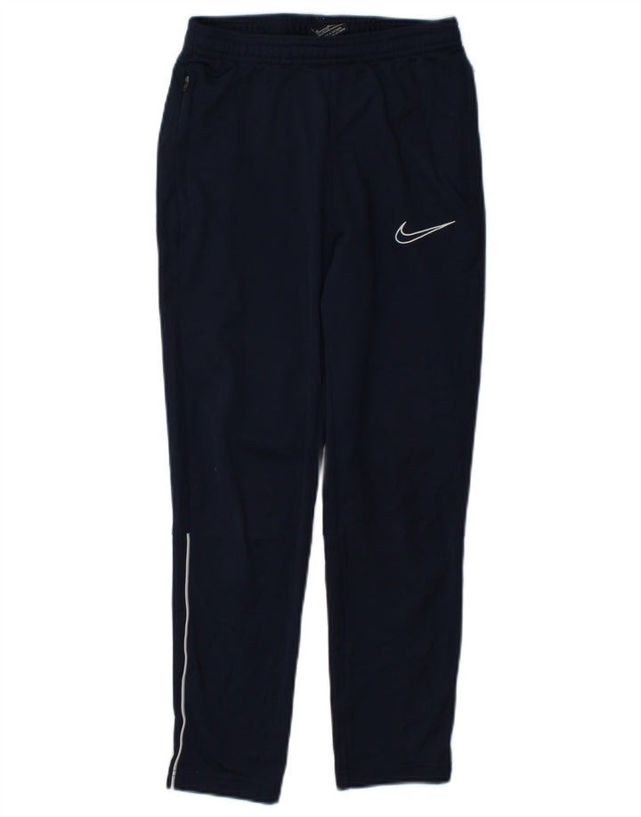 Pantaloni de trening Nike Dri Fit pentru băieți 10-11 ani Poliester mediu bleumarin