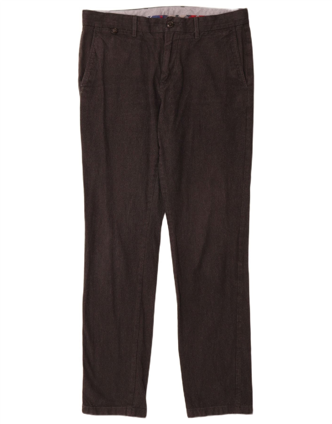 TOMMY HILFIGER Pantaloni chino slim pentru bărbați L32 L32 bumbac gri