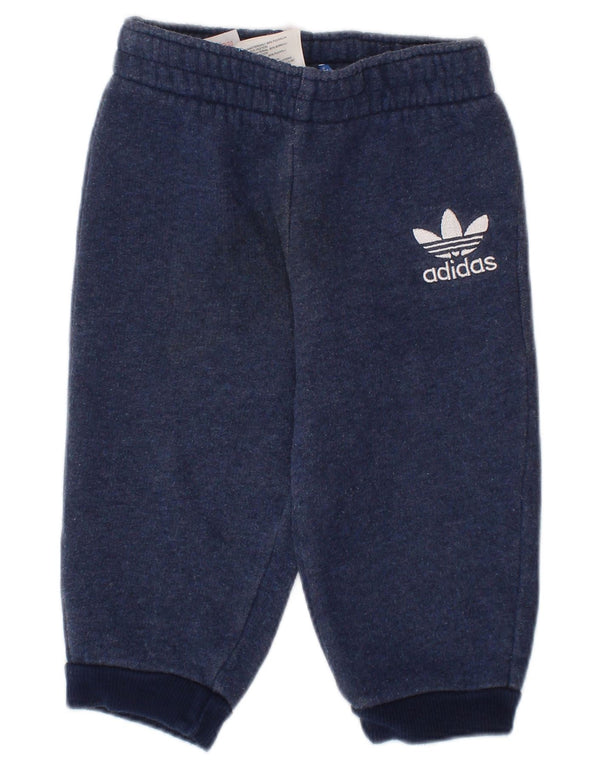 Pantaloni de trening ADIDAS Baby Boys Graphic Joggers 6-9 Luni Bleumarin