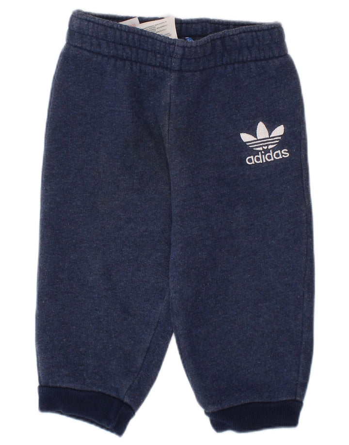 Pantaloni de trening ADIDAS Baby Boys Graphic Joggers 6-9 Luni Bleumarin