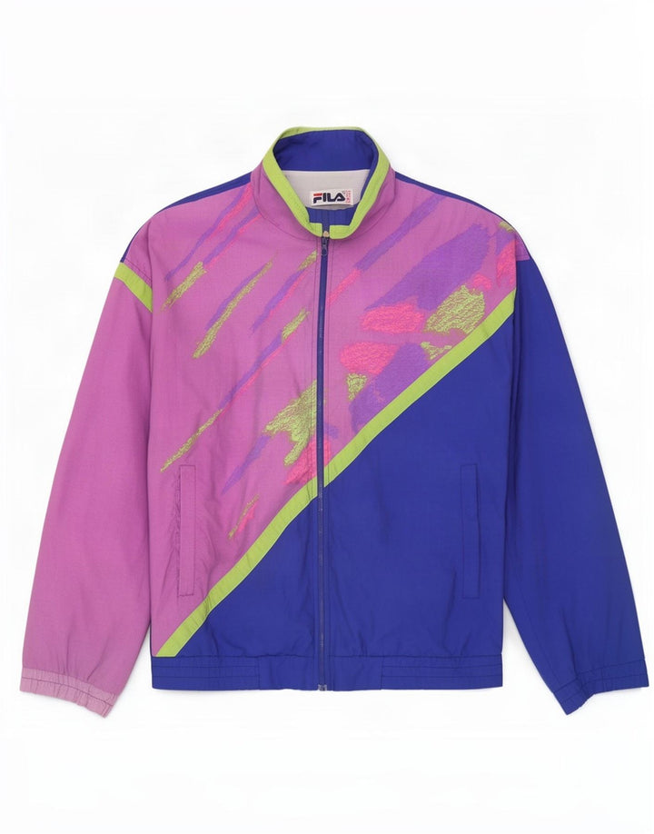 Jachetă de trening Fila pentru bărbați IT 48 Medium Multicolor Colorblock Nylon