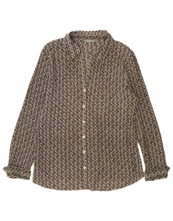 Cămașă formală pentru femei Marks & Spencer UK 18 XL gri geometric