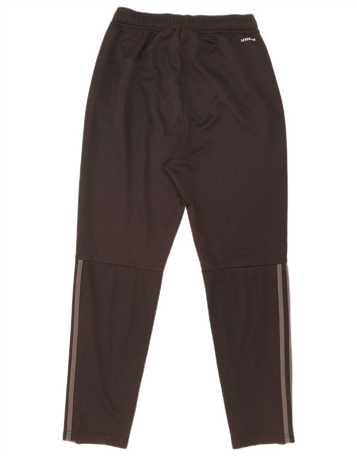 Pantaloni de trening Adidas baieti 13-14 ani poliester negru