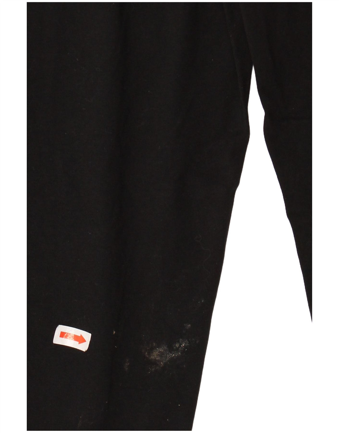 Leggings grafic DKNY pentru femei UK 4 XS bumbac negru