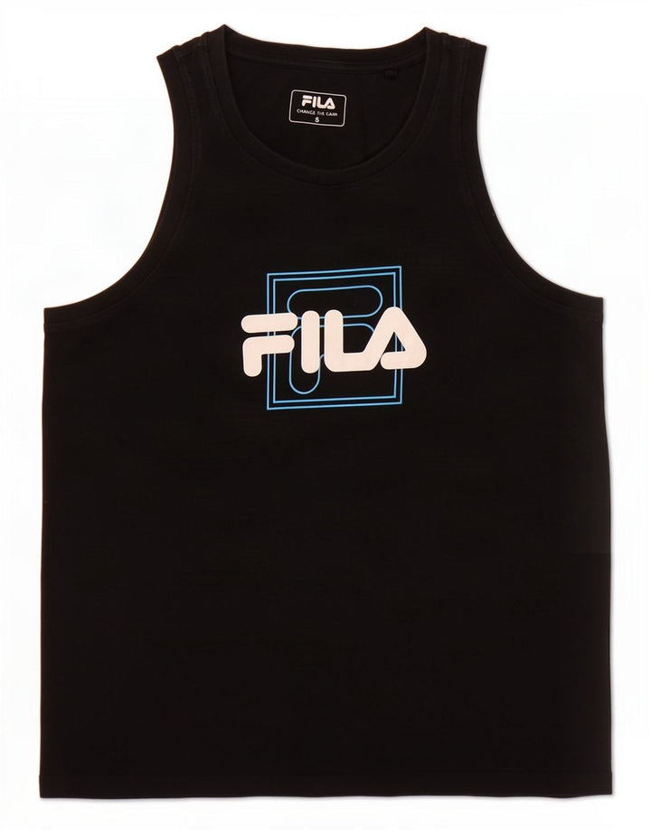 Vesta grafică pentru femei Fila UK 10 Small Black
