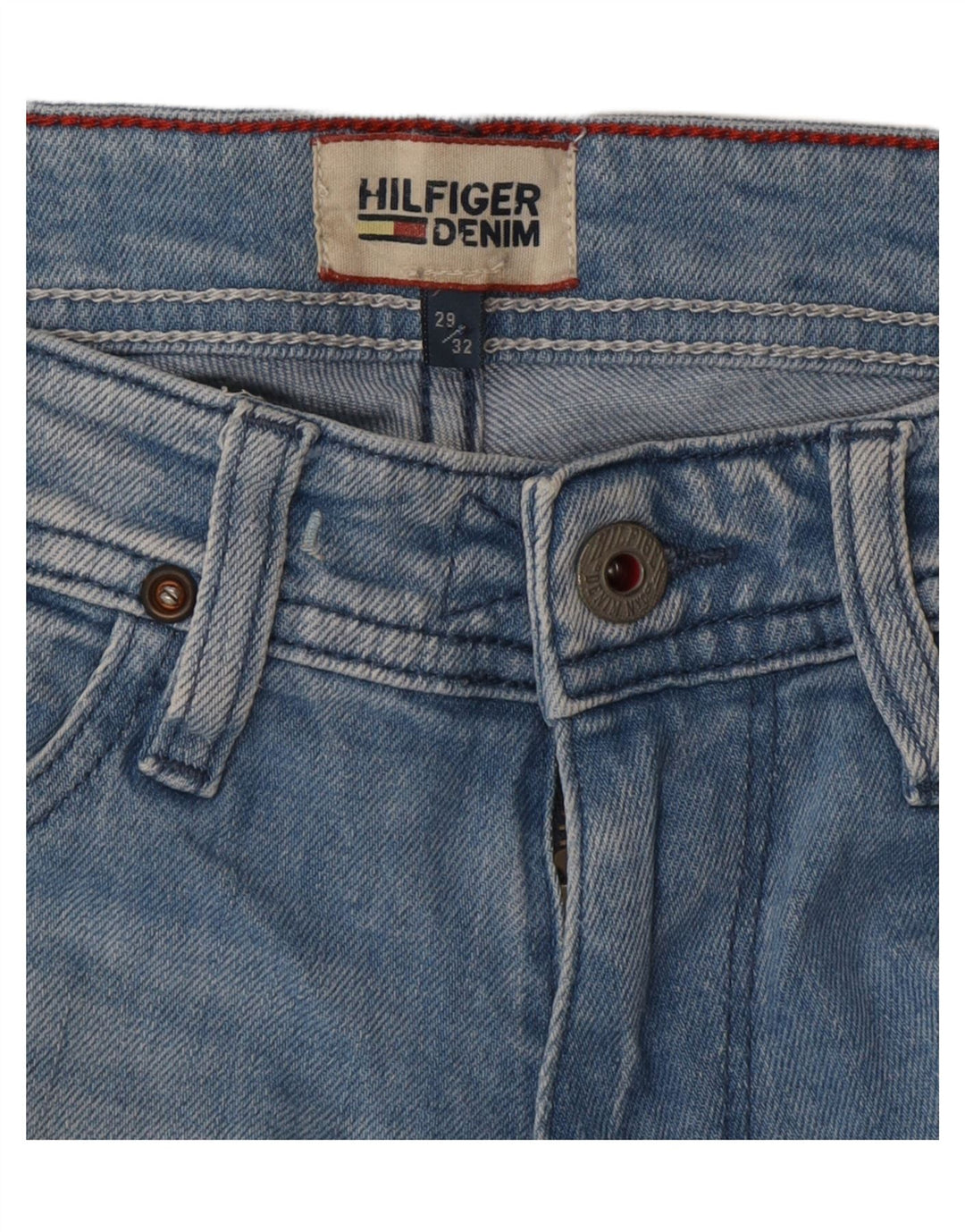 Blugi slim pentru femei Tommy Hilfiger W29 L32 bumbac albastru