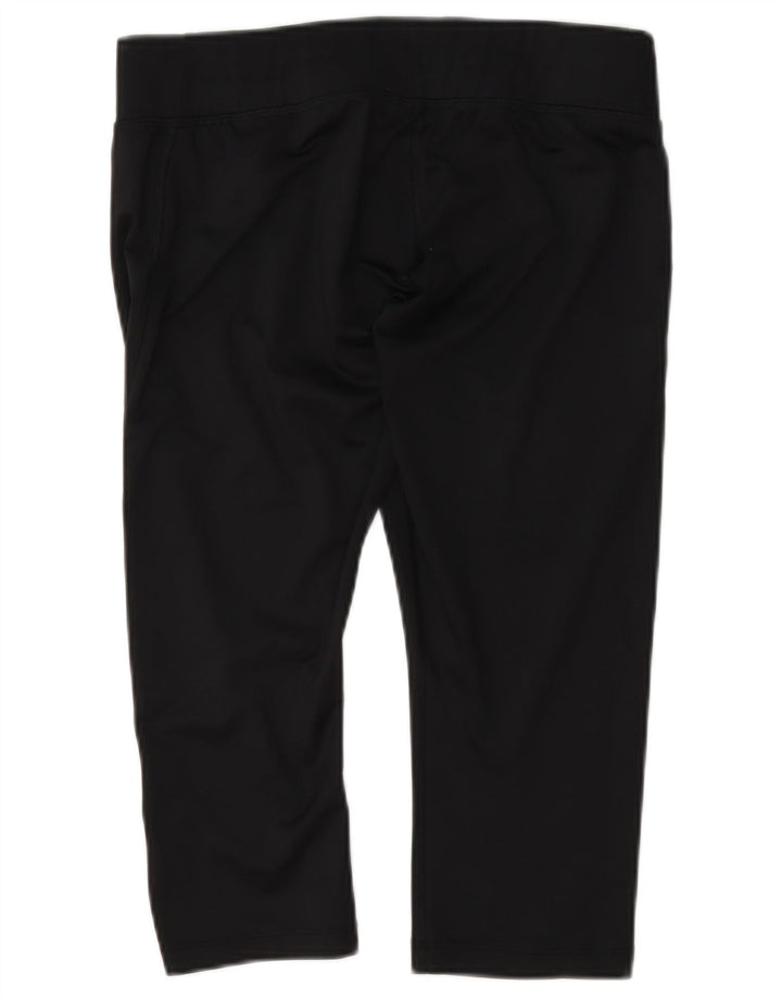 Pantaloni de trening Asics Capri pentru femei UK 14 Poliester negru mare
