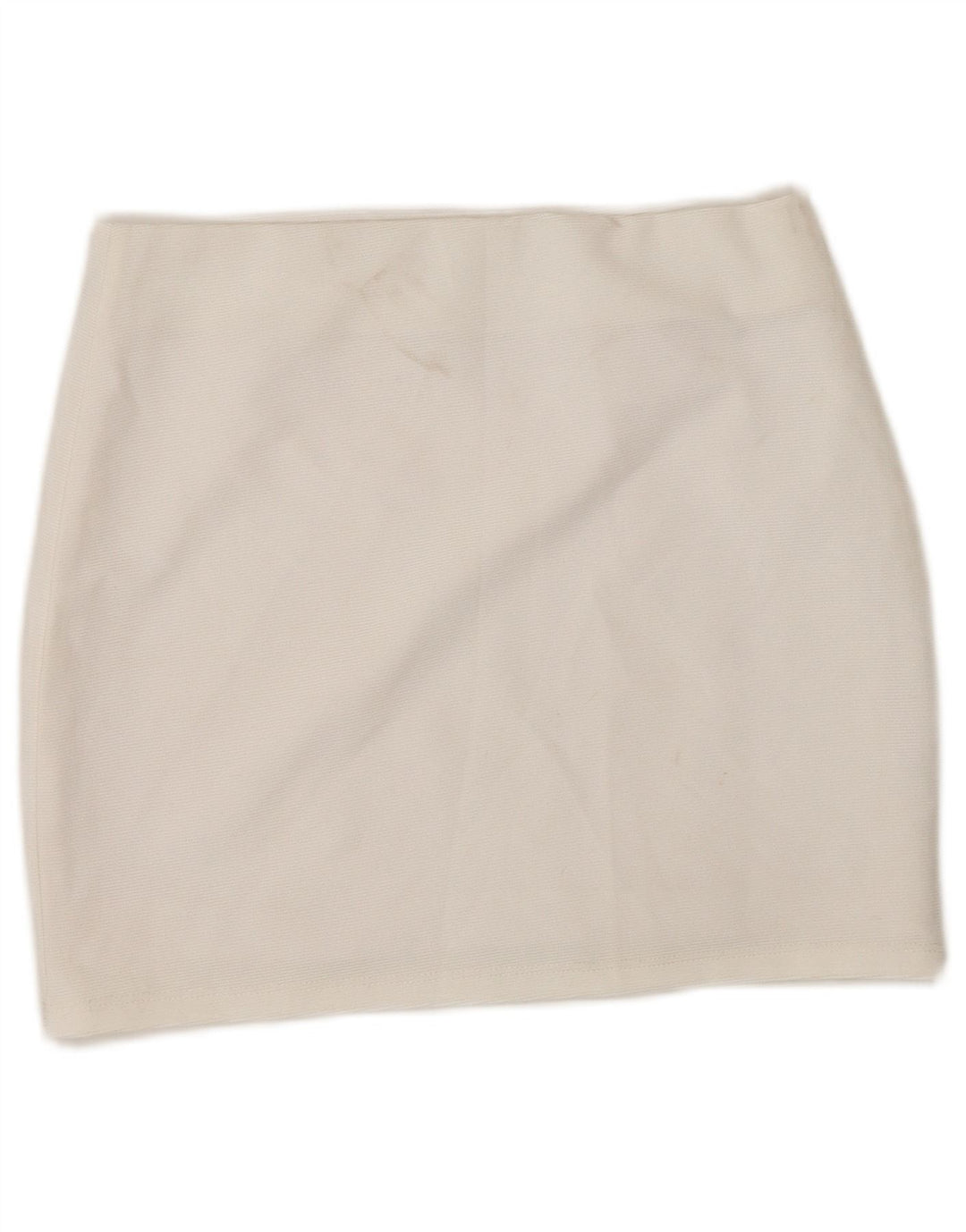 Fusta Mini Zara Femei Mic W26 Poliester Alb