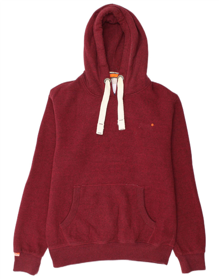 SUPERDRY Hanocă pentru bărbați Pulover XL Bumbac Burgundy