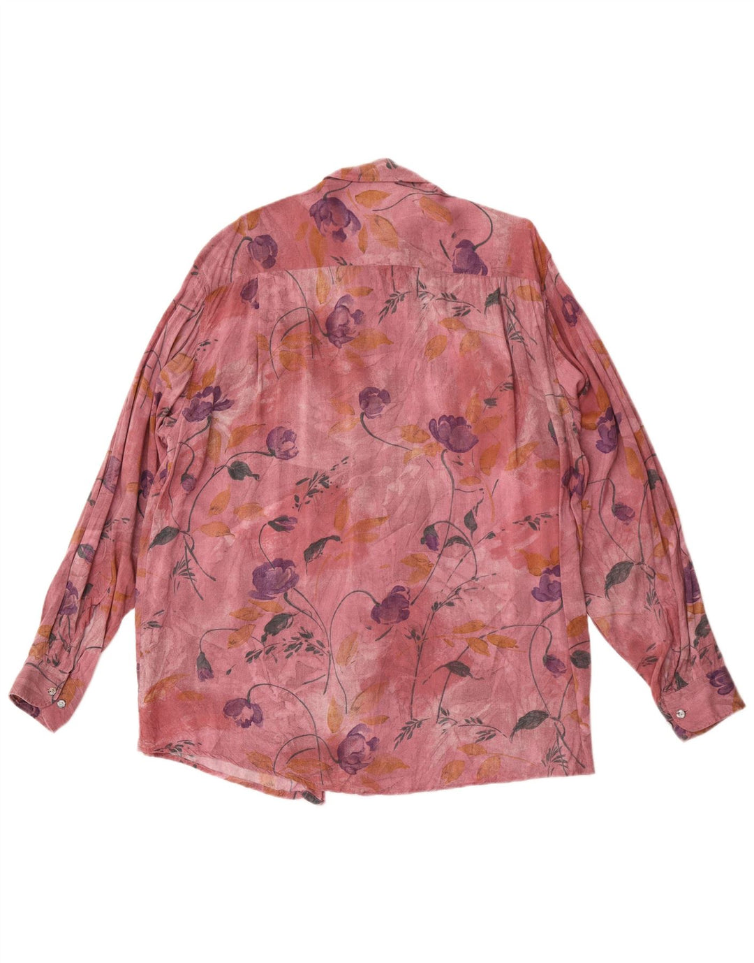 Cămașă pentru bărbați Casa Moda XL Burgundy Floral