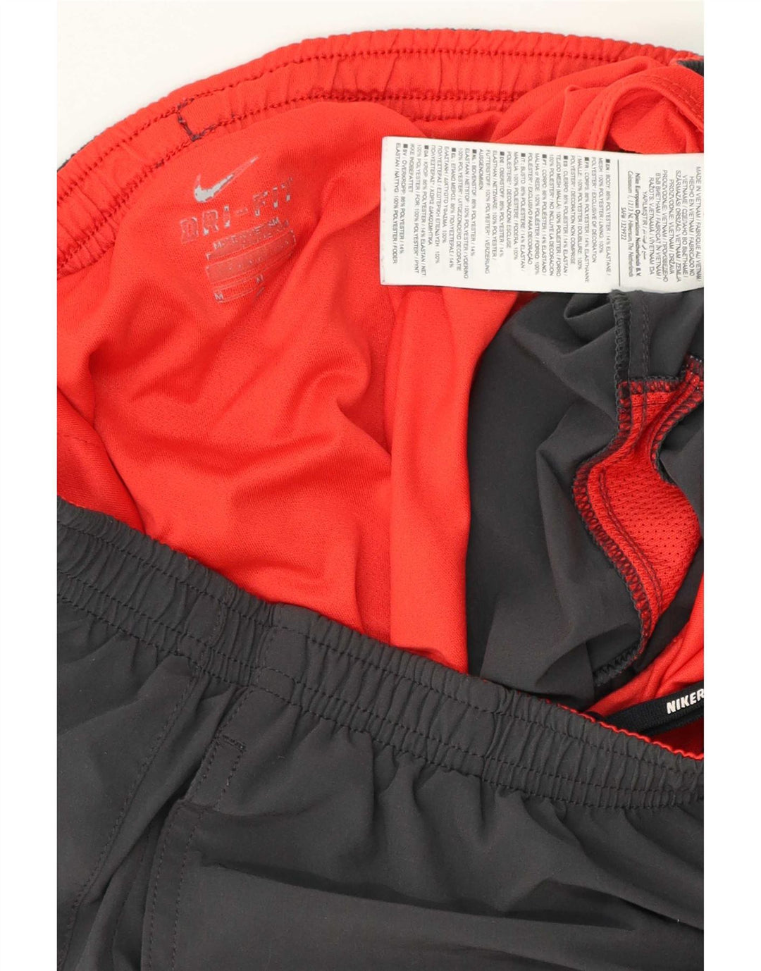 Pantaloni scurți sport Nike Dri Fit pentru bărbați, gri mediu, poliester color bloc