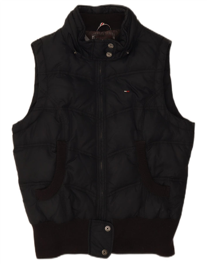 Gilet căptușit pentru femei Tommy Hilfiger UK 14, mare, negru, poliester