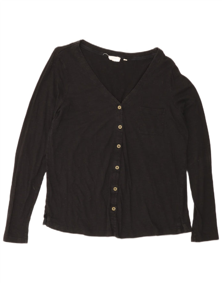 Bluză cămașă pentru femei FAT FACE UK 16 Large Black