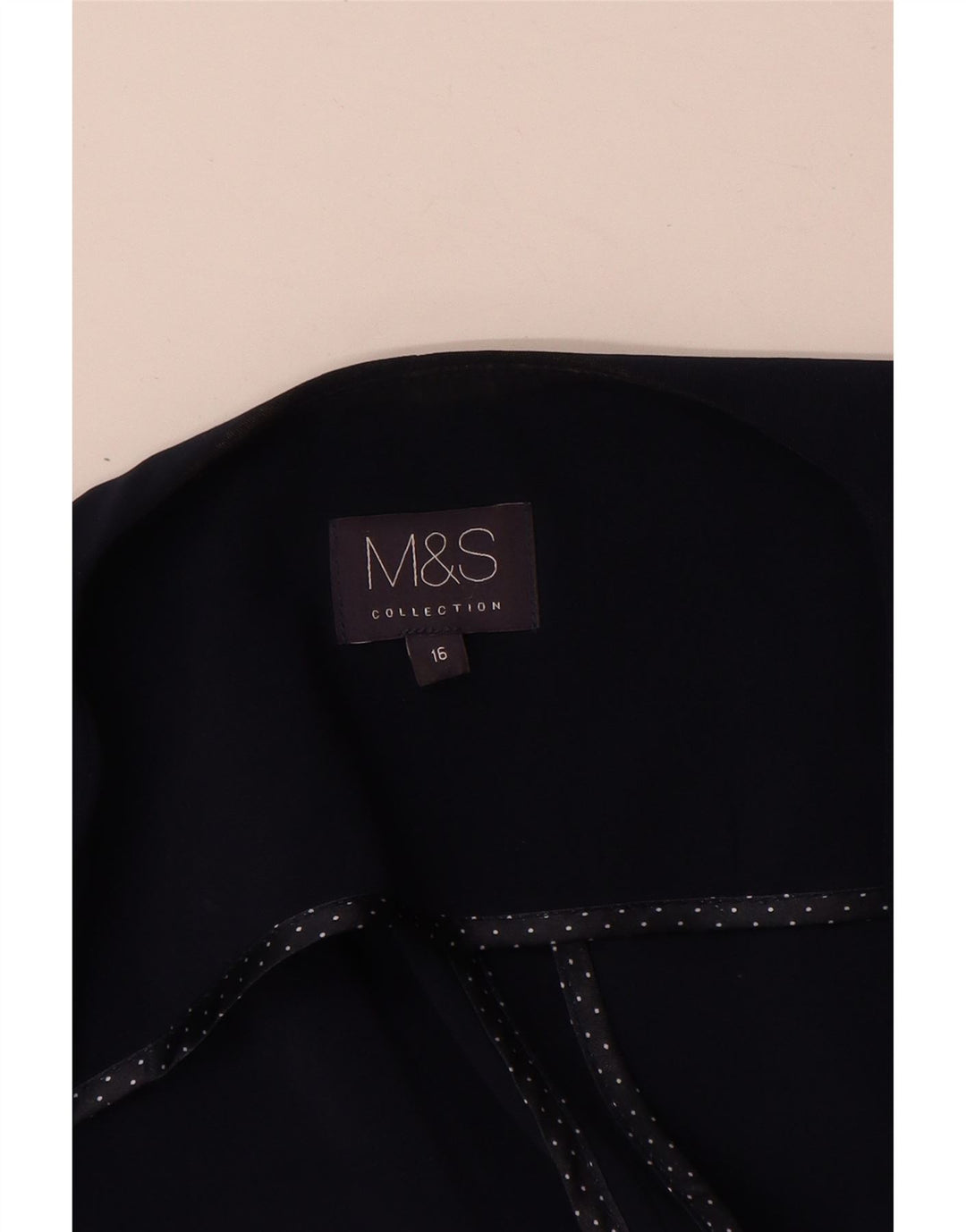 Top bolero pentru femei Marks & Spencer UK 16 mare poliester bleumarin